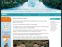 Tablet Screenshot of hukafalls.com